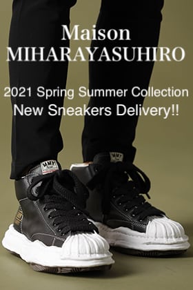 Maison MIHARAYASUHIRO - メゾン ミハラヤスヒロ 2021SS Collection【Original STC sole Sneakers】New Item!!