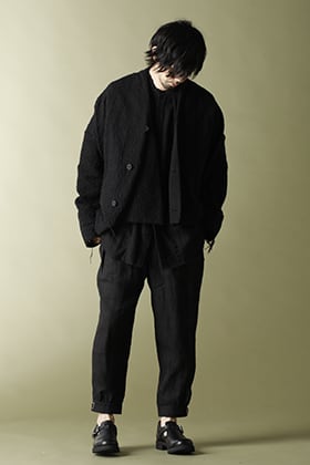 .LOGY Kyoto 21SS JULIUS（ユリウス）スラブジャガードジャケット スタイル!!