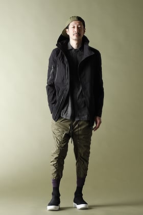 RIPVANWINKLE - リップヴァンウィンクル 21SS【TACTICAL HOODIE】CROPPED EASY STYLE!!