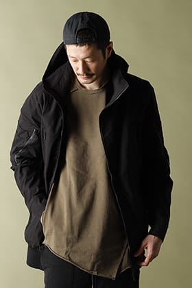 RIPVANWINKLE - リップヴァンウィンクル 21SS【BAKER JERSEY】TACTICAL HOODIE STYLE!!