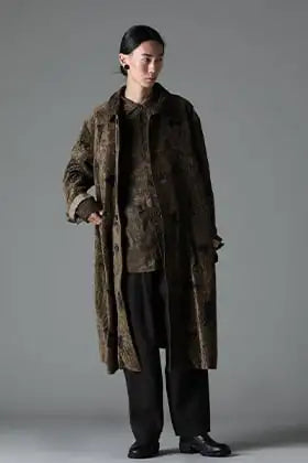 ZIGGY CHEN 23-24AW Classic Single Breasted Long Coat Style