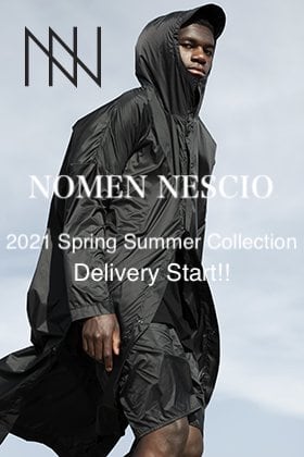 NOMEN NESCIO 2021SS Collection Delivery Start!!