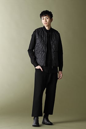 .LOGY Kyoto 21SS NOMEN NESCIO Quilted Vest STYLE!!