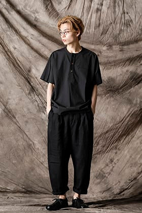 individual sentiments 21SS Henry Neck Shirt Style