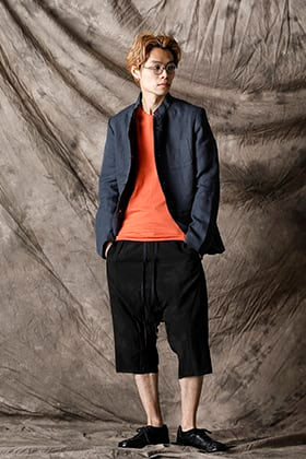 individual sentiments 21SS スタンドカラージャケットスタイル