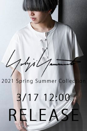Yohji Yamamoto 21SS E納期商品を3/17 12:00~販売開始！