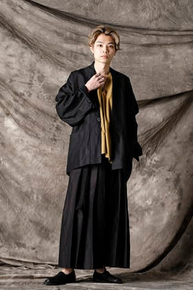 JAN-JAN VAN ESSCHE 21SS アントラチーテラミーリネンツイルジャケットスタイル