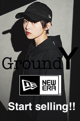 Ground Y × New Era 2021SS Start Selling collaboration item items.