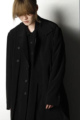 Yohji Yamamoto -21 SS Black Luxury Styling