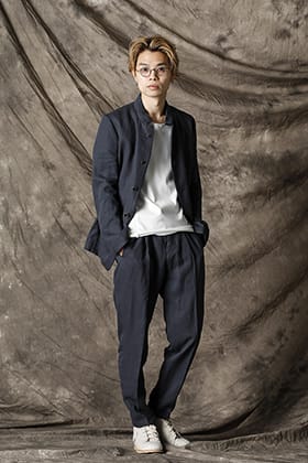 individual sentiments 21SS シンプルセットアップスーツスタイル