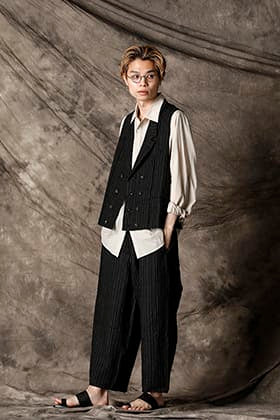ZIGGY CHEN 21SS Stripe Vest Suits Style