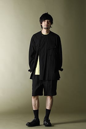 The Viridi-anne Typewriter Cloth Shirt With Diagonal Opening Styling!!