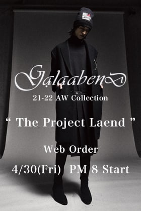 About GalaabenD AW21-22 online pre-order reception.