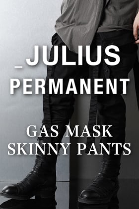 JLLIUS PERMANENT GAS MASK SKINNY PANTS Introduction