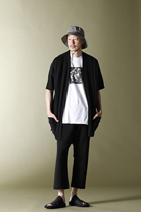 Nomen Nescio クロップドパンツ フォトTスタイル