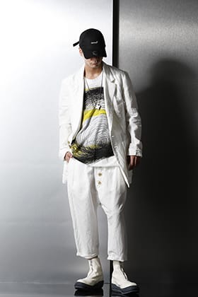 nude:masahiko maruyama Set up style with spring/summer material.