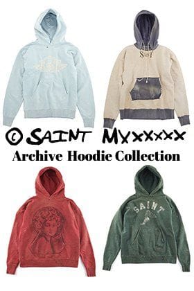 ©️SAINT M×××××× - セントマイケルのリリースアイテムを振り返ってみよう！パーカー編
