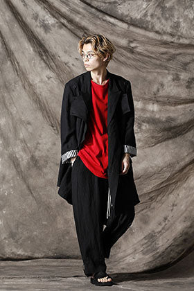 Yohji Yamamoto 21SS Linen Suit Style