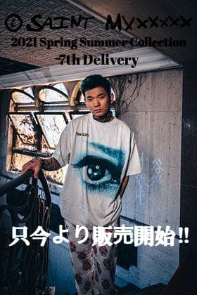 ©️SAINT M××××××(セントマイケル) 2021SSコレクションの新作Tシャツとショーツを只今より通販・店舗にて同時販売開始!!