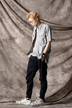 D. HYGEN 21 SS Military Shirt Style