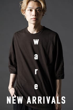 ware(ウェア)からカットソーとハットが入荷しました。