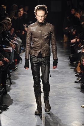 Introducing the JULIUS 21-22 AW PERMANENT LINE "Jutneck Leather Blouson".
