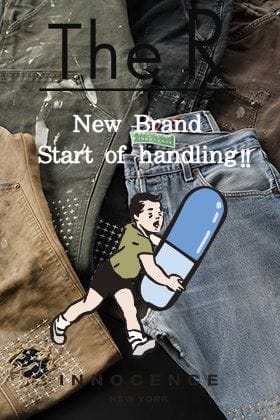 The R new brand INNOCENCE NY mail order and store will start selling!!