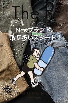 只今よりThe R新規取り扱いブランド INNOCENCE NY(イノセンス ニューヨーク) 通販・店舗にて販売開始!!