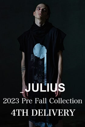 [Arrival information] The 4th delivery from JULIUS 2023PF collection is in stock now!