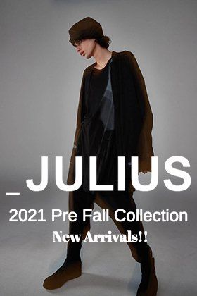 JULIUS 2021PFコレクションより第3弾目の入荷がございました!!