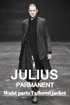 JULIUS パーマネントラインより「ウエストパーツ テーラードジャケット」についてご紹介！
