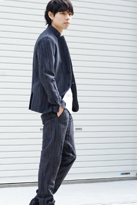 hannibal. 19SS Marine Stripe Suit Style