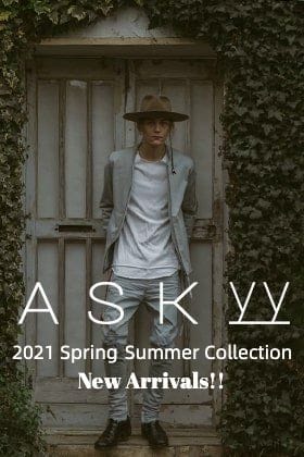 ASKYY(アスキー) 2021春夏コレクションより【スラッシュカットソー】が入荷しました！