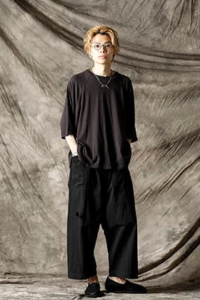 O project 21SS Relaxed Black Style