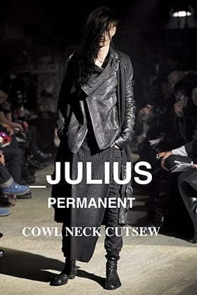 JULIUS(ユリウス) パーマネントラインより「カウルネック」についてご紹介！