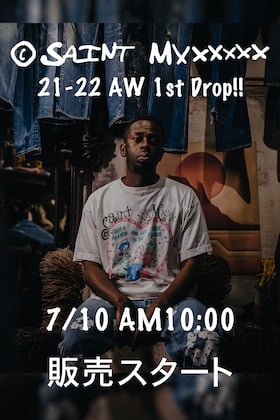 ©️SAINT M××××××-セントマイケル 21-22AW Collection 7/10(土) AM10時より店頭、通販同時販売開始！