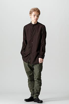 DEVOA(デヴォア) 21-22AW マオカラーシャツスタイル