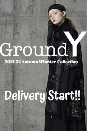 The Fall/Winter collection of Ground Y 2021-22 is now available! From now on, we will start selling both in-store and mail order!