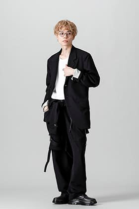 Yohji Yamamoto 21-22AW ジャンプスーツスタイル 応用編