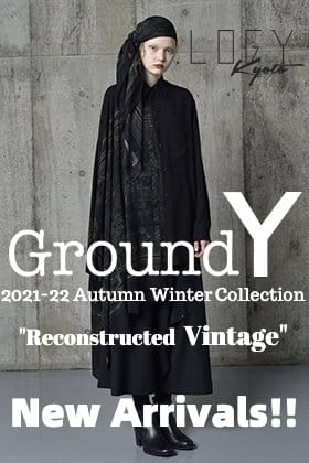 Ground Y 2021-22秋冬コレクション「Reconstructed Vintage」より新作アイテムが入荷！