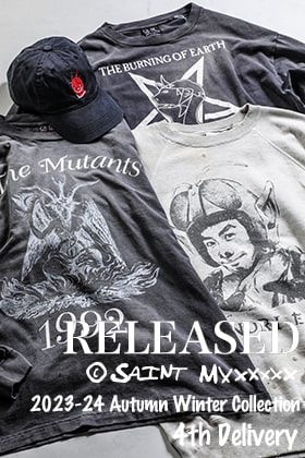 [Arrival information] ©️SAINT M×××××× 2023-24AW collection 4th delivery items are now available both in-store and via mail order!