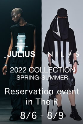 JULIUS & NILøS 22SS(春夏) Collection 店頭受注予約会開催決定!!