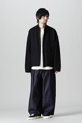 VU "Melton Stand Collar Blouson" RELAX casual style!
