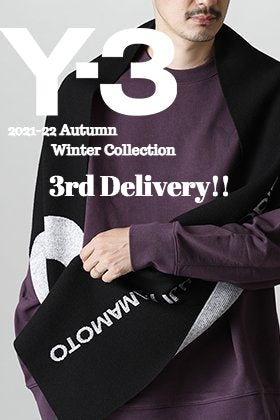 Y-3(ワイスリー) 2021-22秋冬コレクションより第3弾が到着しました！