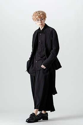 Yohji Yamamoto 21-22AW 異素材レイヤードスタイル