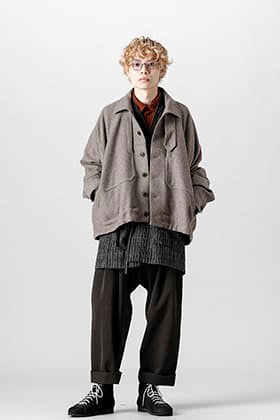 JAN-JAN VAN ESSCHE 21-22AW  3レイヤーヤクウールジャケットスタイル