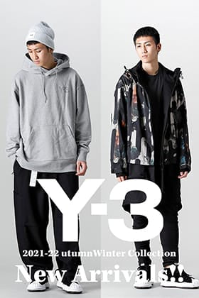 Y-3 2021-22秋冬コレクションが入荷！本日より店頭・通販共に販売開始！