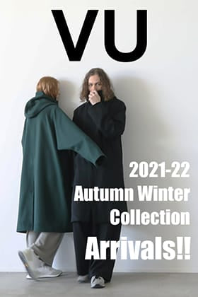 The new item from the VU 2021-22 fall/winter collection is now in stock.
