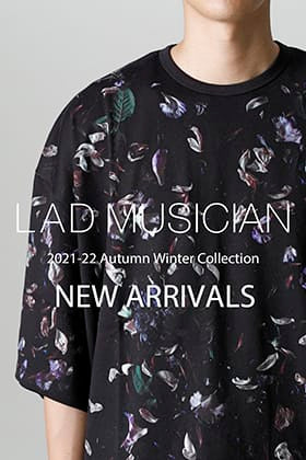 Now in stock is a new item from the LAD MUSICIAN 2021-22 AW collection.