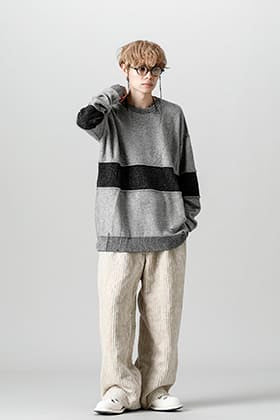 ZIGGY CHEN 21-22AW ベビーカシミヤニットスタイル
